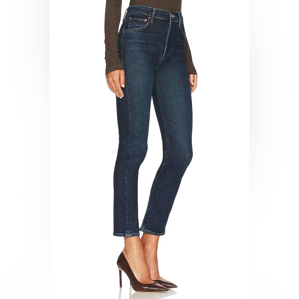 Agolde Riley Long Jeans in Divided - 27